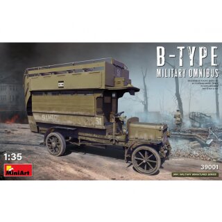 MiniArt 550039001 Maßstab: 1:35 WWI Miltär Omnibus B-Typ