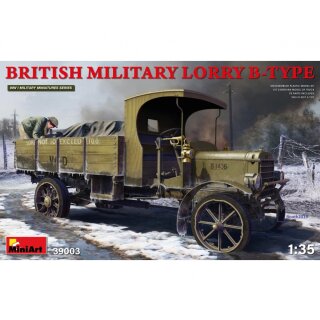 MiniArt 550039003 Maßstab: 1:35 WWI Bri. Mil. Lastkraftwagen Typ B