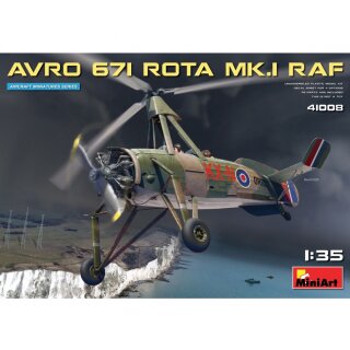 MiniArt 550041008 Maßstab: 1:35 RAF AVRO 671 Rota Mk.I