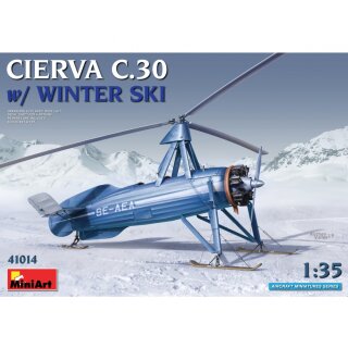 MiniArt 550041014 Maßstab: 1:35 Cierva C.30 mit Ski