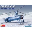 MiniArt 550041014 Mastab: 1:35 Cierva C.30 mit Ski