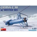 MiniArt 550041014 Maßstab: 1:35 Cierva C.30 mit Ski