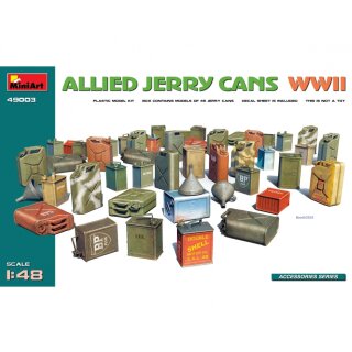 MiniArt 550049003 Maßstab: 1:48 WW2 Allier. Kraftstoffkanister (45)