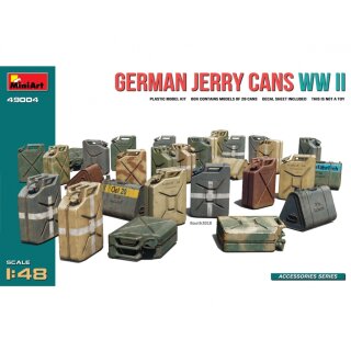 MiniArt 550049004 Maßstab: 1:48 WW2 Dt. Kraftstoffkanister (28)