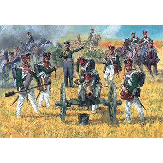 Zvezda 926809 1/72 russische Fuß-Artillerie, 1812-1814