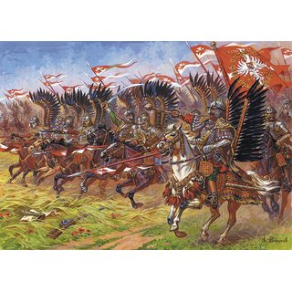 Zvezda 928041 1/72 polnische geflügelte Husaren