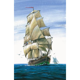 Zvezda 929011 1/100 englische Brigantine