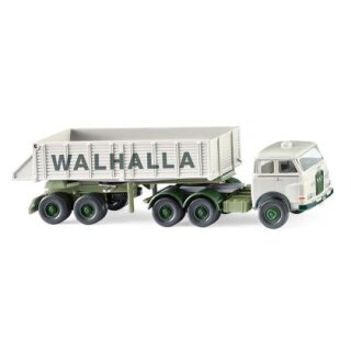 Wiking 067712 MAN Pausbacke Hinterkippersattelzug, Walhalla Kalk  Maßstab 1:87