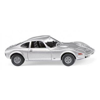 Wiking 080410 Opel GT - silber-metallic  Maßstab 1:87