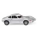 Wiking 080410 Opel GT - silber-metallic  Maßstab 1:87