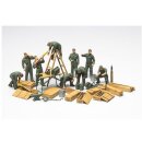Tamiya 300032547 1:48 WWII Diorama-Set Feld-In