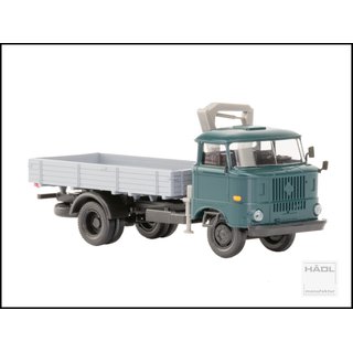 Hädl 121051-12  IFA W50L mit Ladekran, dunkelgrün Spur TT
