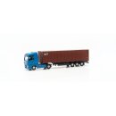 Herpa 066839  MAN TGX XXL Container-Sattelzug, Beacon...
