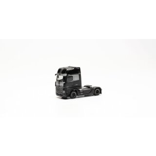 Herpa 315852-002 MB Actros GS Zugmaschine Edition 3, schwarz  Maßstab 1:87