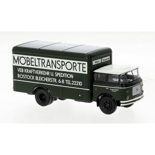 Brekina 71856 Skoda/LIAZ 706 Koffer-LKW, 1970, KVK Rostock Maßstab: 1:87