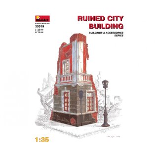 MiniArt 550035519 Maßstab: 1:35 Zerstörtes Stadtgebäude
