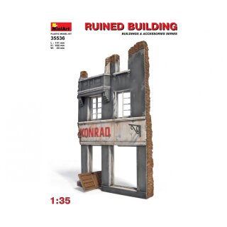 MiniArt 550035536 Maßstab: 1:35 Zerstörtes Gebäude