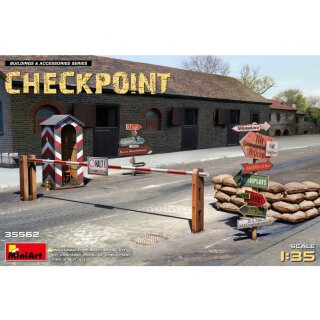 MiniArt 550035562 Maßstab: 1:35 Kontrollpunkt