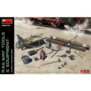 MiniArt 550035572 Maßstab: 1:35 Eisenbahn Werkzeug & Ausrüstung