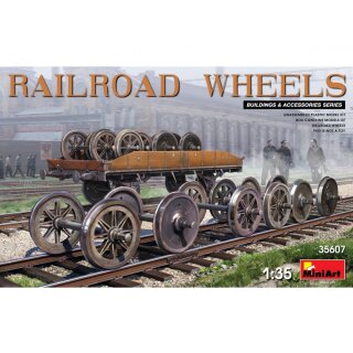 MiniArt 550035607 Maßstab: 1:35 Eisenbahnräder