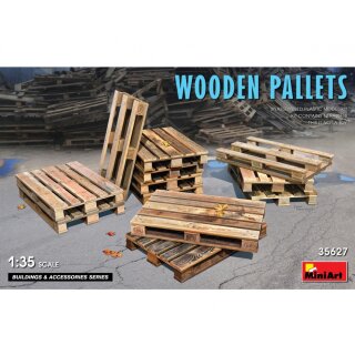 MiniArt 550035627 Maßstab: 1:35 Holzpaletten (12) Euro
