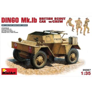 MiniArt 550035067 Maßstab: 1:35 Brit. Spähpanzer Dingo MK. 1b (3)