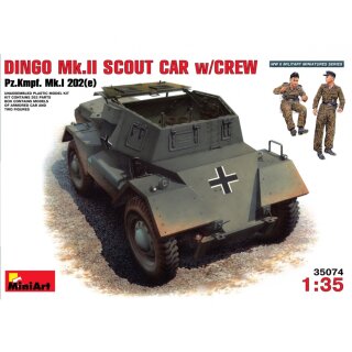 MiniArt 550035074 Maßstab: 1:35 Dt. Dingo Mk II Pz.Kpfw.Mk.1 202e