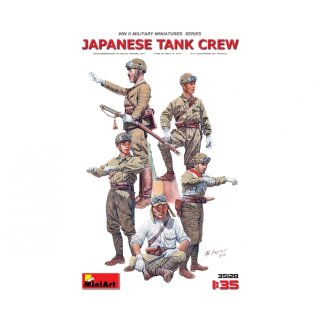 MiniArt 550035128 Maßstab: 1:35 Fig. JPN Panzerbesatzung (5)