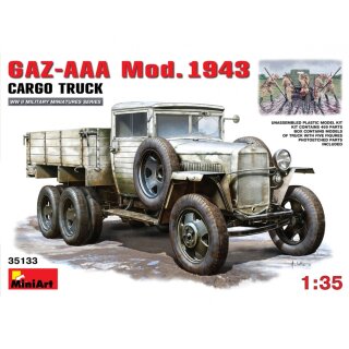 MiniArt 550035133 Maßstab: 1:35 GAZ-AAA Mod. 1943 Transport-LKW (5)