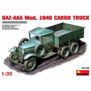 MiniArt 550035136 Maßstab: 1:35 GAZ-AA# Mod. 1940 Transport-LKW (2)