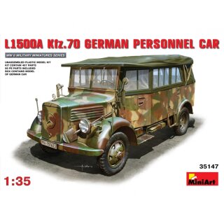 MiniArt 550035147 Maßstab: 1:35 Dt. Kfz.70 L1500A Mannschaftskraftwagen