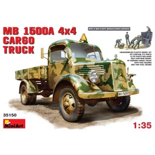 MiniArt 550035150 Maßstab: 1:35 Transport LKW 1500A 4x4 (5)