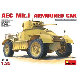 MiniArt 550035152 Maßstab: 1:35 Brit. Spähpanzer AEC Mk.I