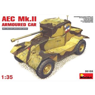 MiniArt 550035155 Maßstab: 1:35 Brit. Spähpanzer AEC Mk.II