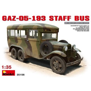 MiniArt 550035156 Maßstab: 1:35 GAZ-05-193 Dienstbus