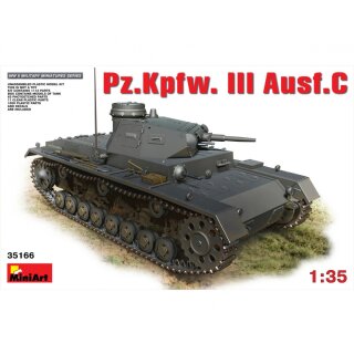 MiniArt 550035166 Maßstab: 1:35 Panzerkampfwagen III Ausf. C