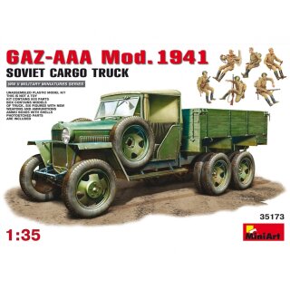 MiniArt 550035173 Maßstab: 1:35 GAZ-AAA Transport-LKW Mod. 1941 (6)