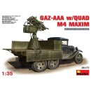 MiniArt 550035177 Maßstab: 1:35 GAZ-AAA m. Vierling...