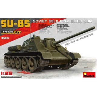 MiniArt 550035187 Maßstab: 1:35 SU-85 Mod.1943 Mit. Prod, Interieur