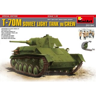 MiniArt 550035194 Maßstab: 1:35 Sov. T-70M Leicht Panzer (5) Sp.Ed.