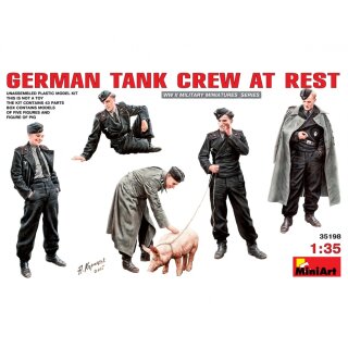 MiniArt 550035198 Maßstab: 1:35 Fig. Dt. Besatzung in Ruhe (6)