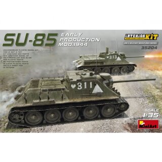 MiniArt 550035204 Maßstab: 1:35 SU-85 Mod.1944 Frü. Prod. Interieur