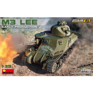 MiniArt 550035206 Maßstab: 1:35 M3 Lee Frühe Produkt. m. Interieur
