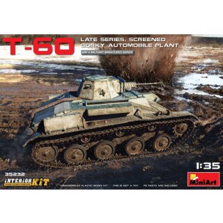 MiniArt 550035232 Maßstab: 1:35 T-60 Späte Serie Gorky Plant Interior