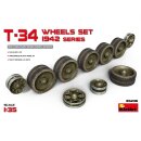 MiniArt 550035236 Maßstab: 1:35 Laufrollen-Set T-34...