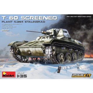MiniArt 550035237 Maßstab: 1:35 T-60 Scre. Pl.No.264 Stalingrad Inter.