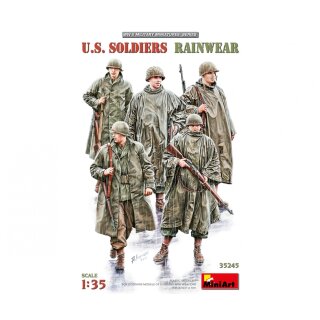 MiniArt 550035245 Maßstab: 1:35 Fig. US Soldaten m. Regenkleidung (5)