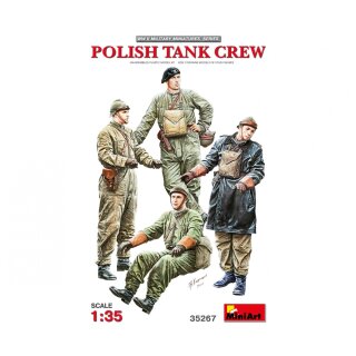 MiniArt 550035267 Maßstab: 1:35 Fig. Pol. Panzerbesatzung (4)