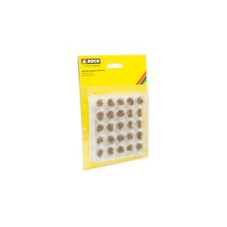 Noch 06910 PROFI-Grasbüschel, trockenes Gras, grün, beige, 25 Stück, 6mm  H0, TT, N, Z