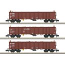 Trix T18288  offenes Güterwagen Set 3tlg. Ep.VI,...